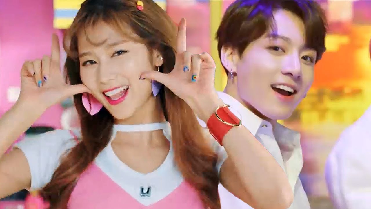 BTS 방탄소년단 x TWICE 트와이스 - Boy With Luv 작은 것들을 위한 시 / LIKEY 💃 (mashup 매쉬업) feat. Halsey