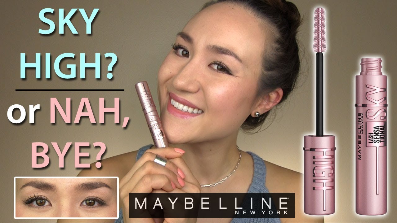 Maybelline SKY HIGH Mascara // Full Day Wear Test & Review