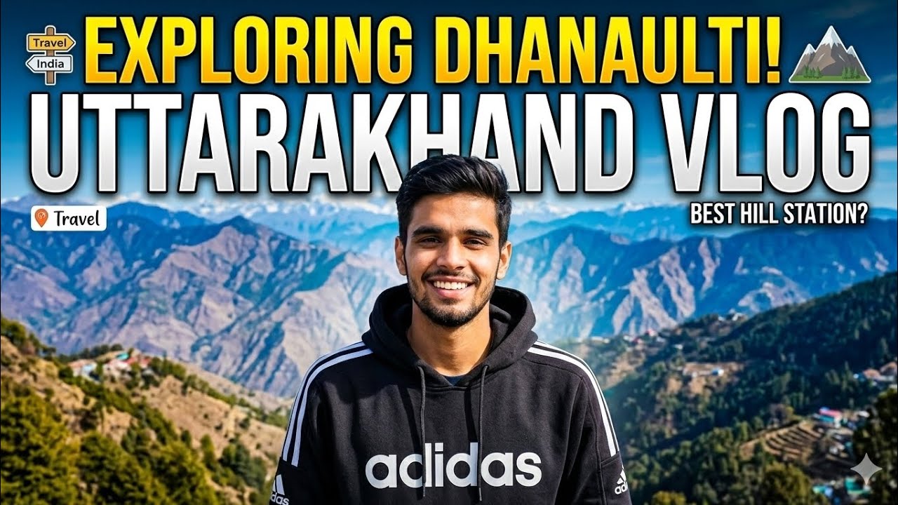 Dhanaulti Uttarakhand vlog ⛰️ | dhanaulti hill station view| Mussoorie to dhanaulti travelling vlog 