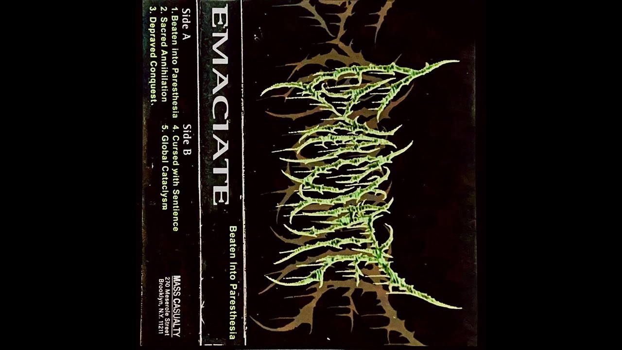 EMACIATE - BEATEN INTO PARESTHESIA (EP)