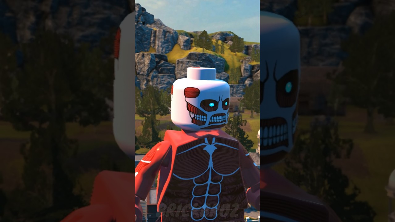 COLOSSAL TITAN #attackontitan #aot #lego #shorts
