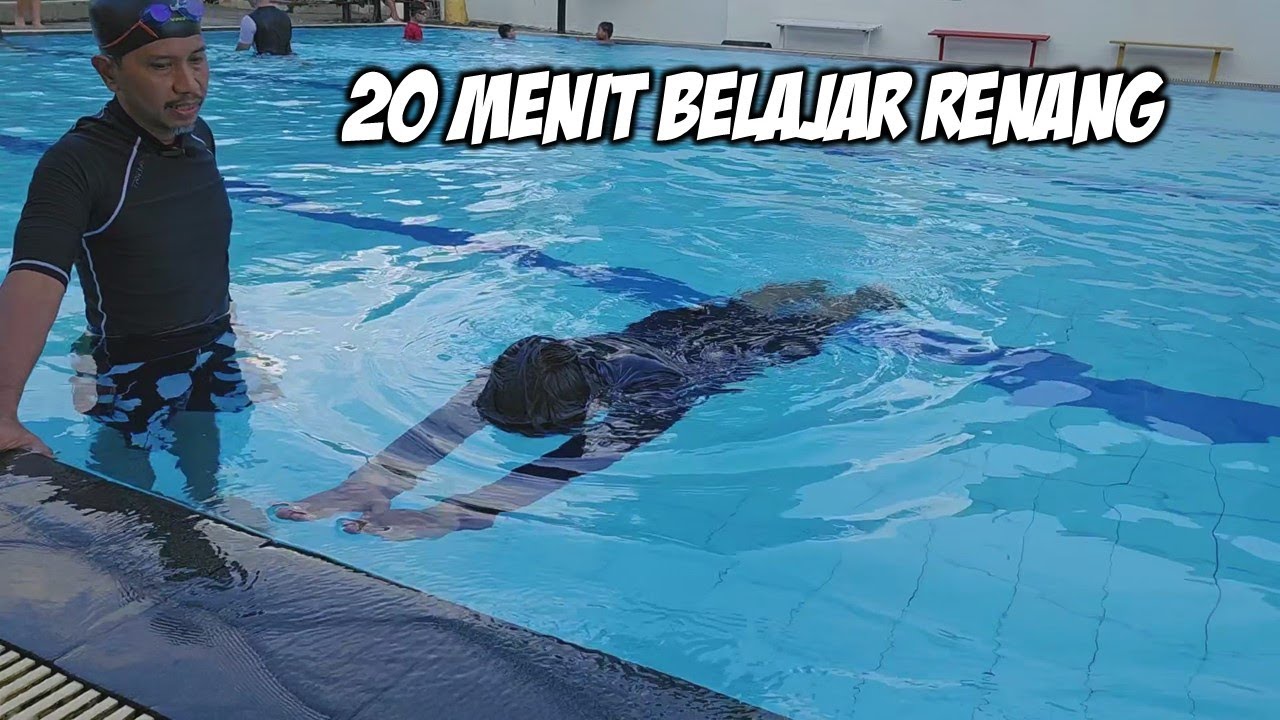 20 menit belajar renang. Nyaman dan Mudah