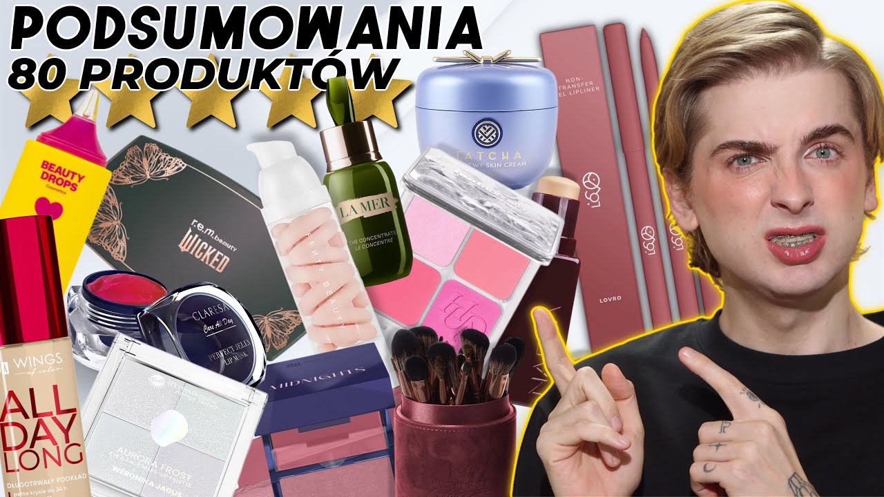 SZYBKIE RECENZJE | Podsumowanie PONAD 80 kosmetyk&oacute;w, kt&oacute;re przetestowałem w zeszłym miesiącu! S03E07