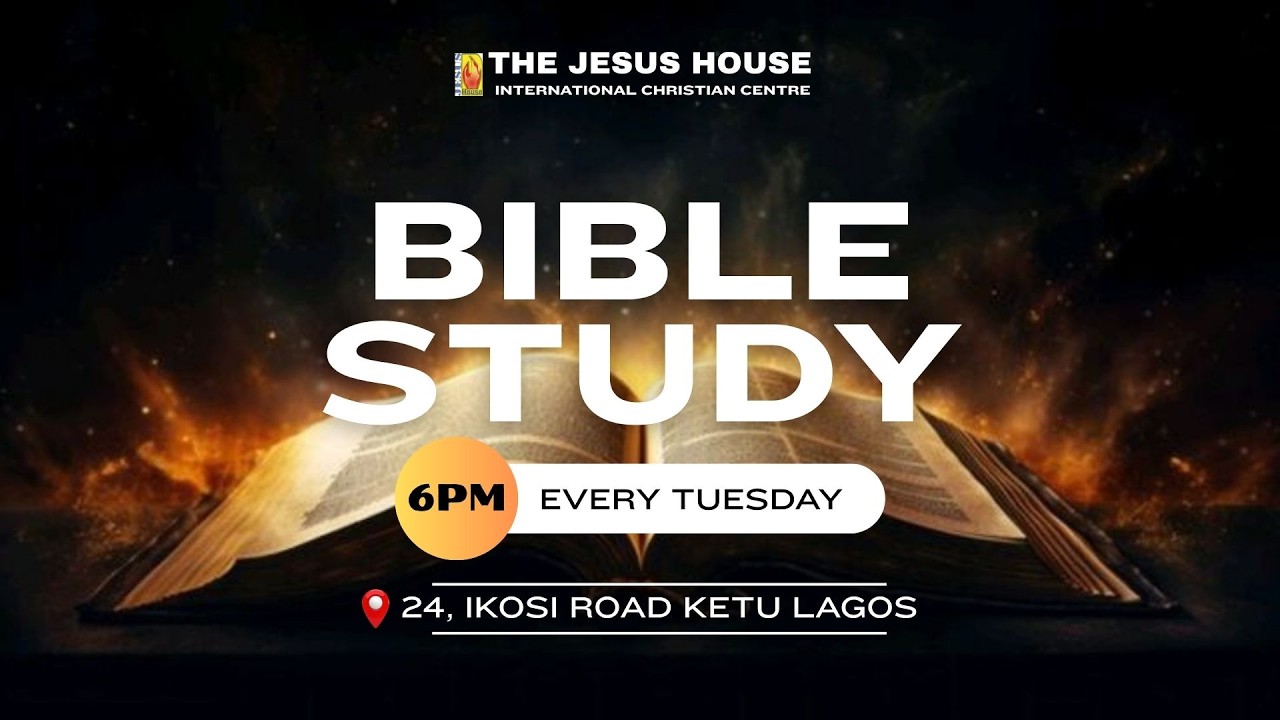 Tuesday Bible Study Service || Live Stream || 24th Feb. 2026