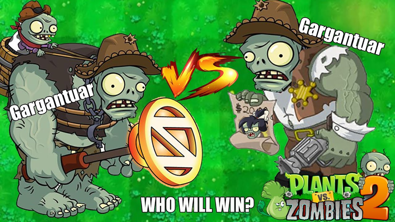 Plants Vs Zombies 2 - PvZ 2 | Who Will Win? | Wild West Gargantuar Vs All Gargantuars | #30