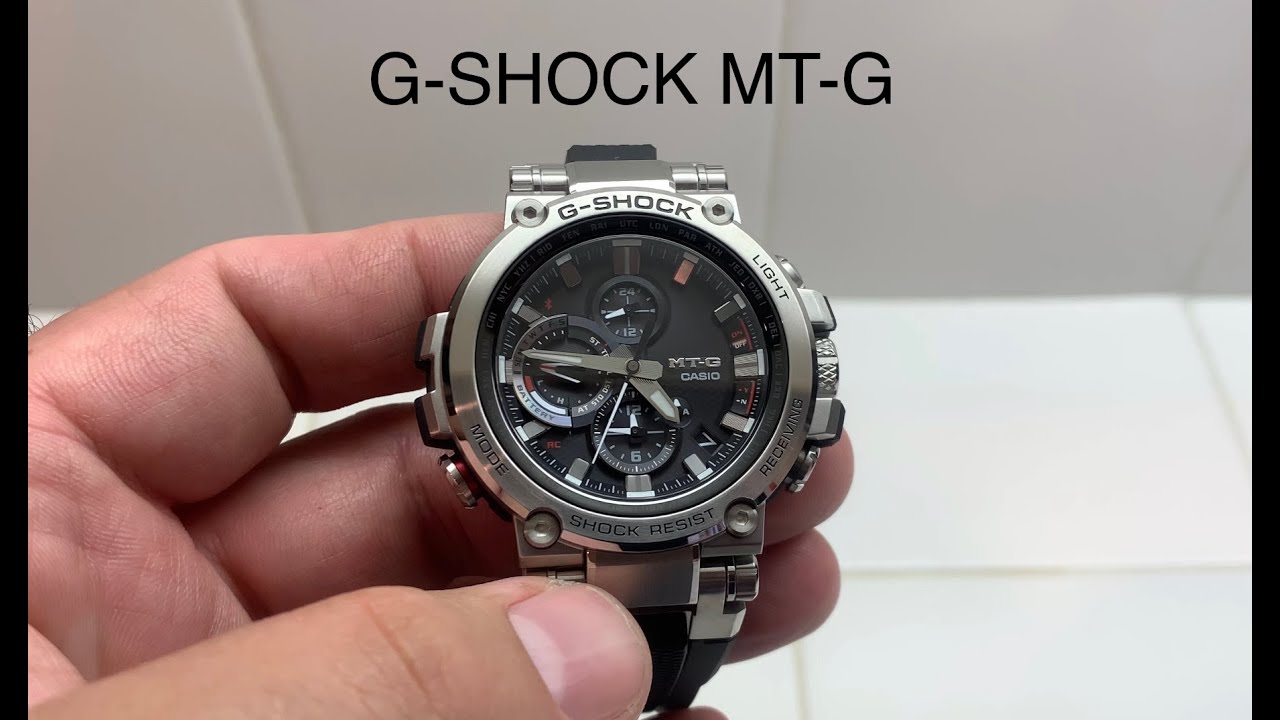 Casio G-SHOCK MT-G MTGB1000-1A G Shock Metal Twisted Watch Dummy Review and Unbox