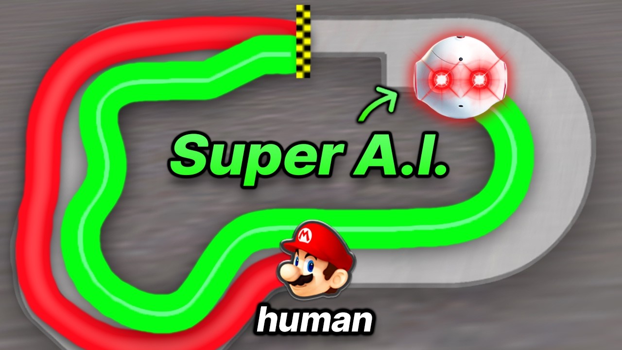 I Raced the World's Best Mario Kart AI