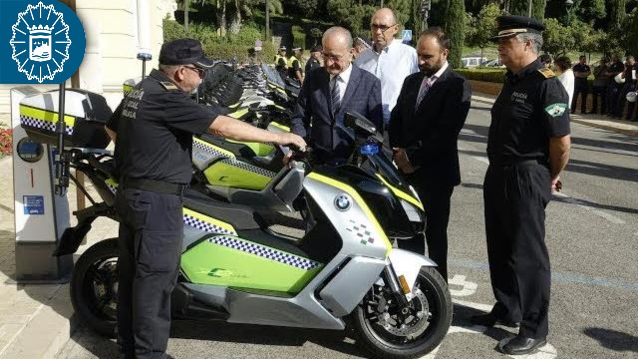 170922 - Polic&iacute;a Local M&aacute;laga - Presentacion nuevas Motocicletas Policiales