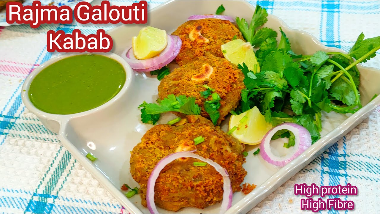 👉 Rajma Galouti Kabab | Soft & Healthy | No deep Fry #mannatcuisine #vegkabab