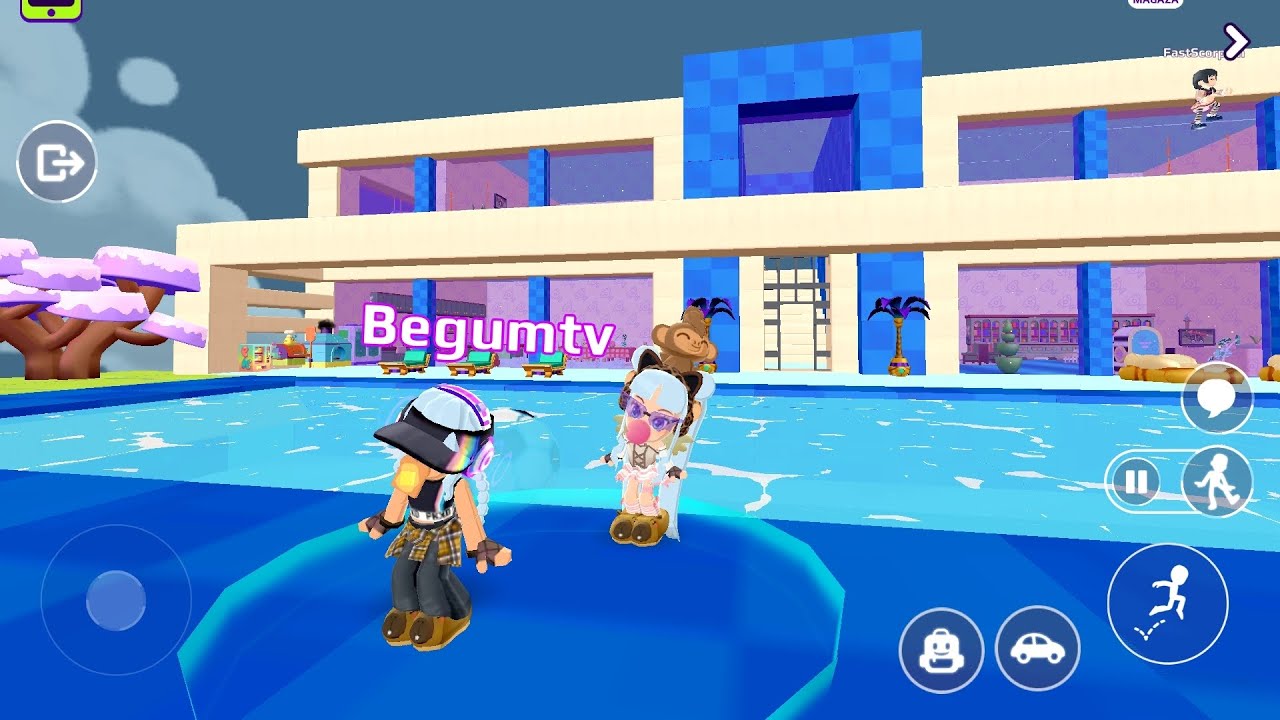 Pkxd de villaya gittik!🧸👊🐱🎀PART 3