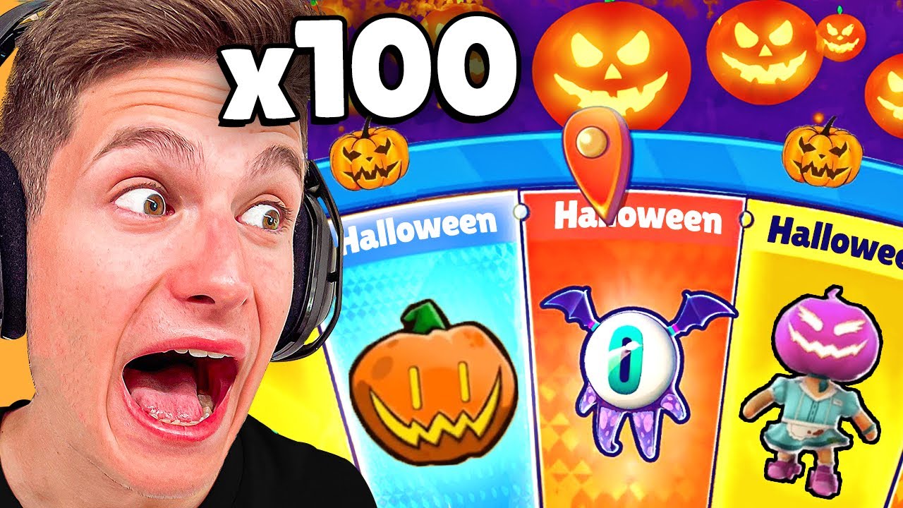 Ho Girato 100 Ruote Speciali Di Halloween E Trovo… (Stumble Guys)