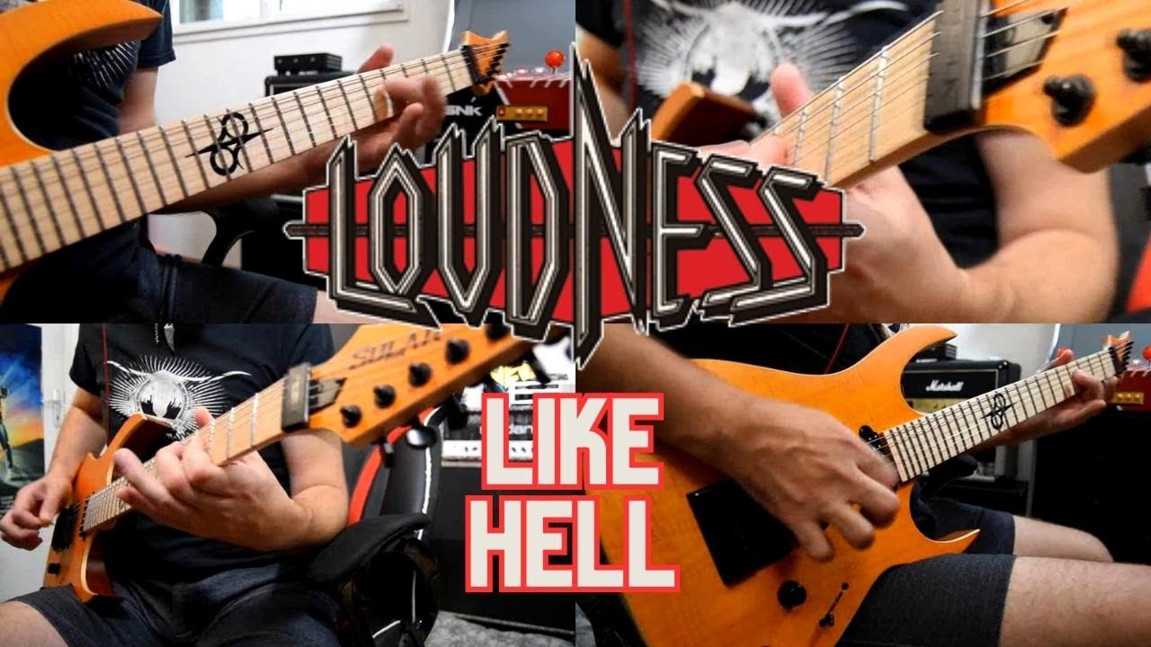 LIKE HELL - LOUDNESS guitar cover