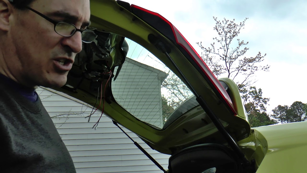 2016 Honda Fit GK LED tail light upgrade Part One: Pillar lights