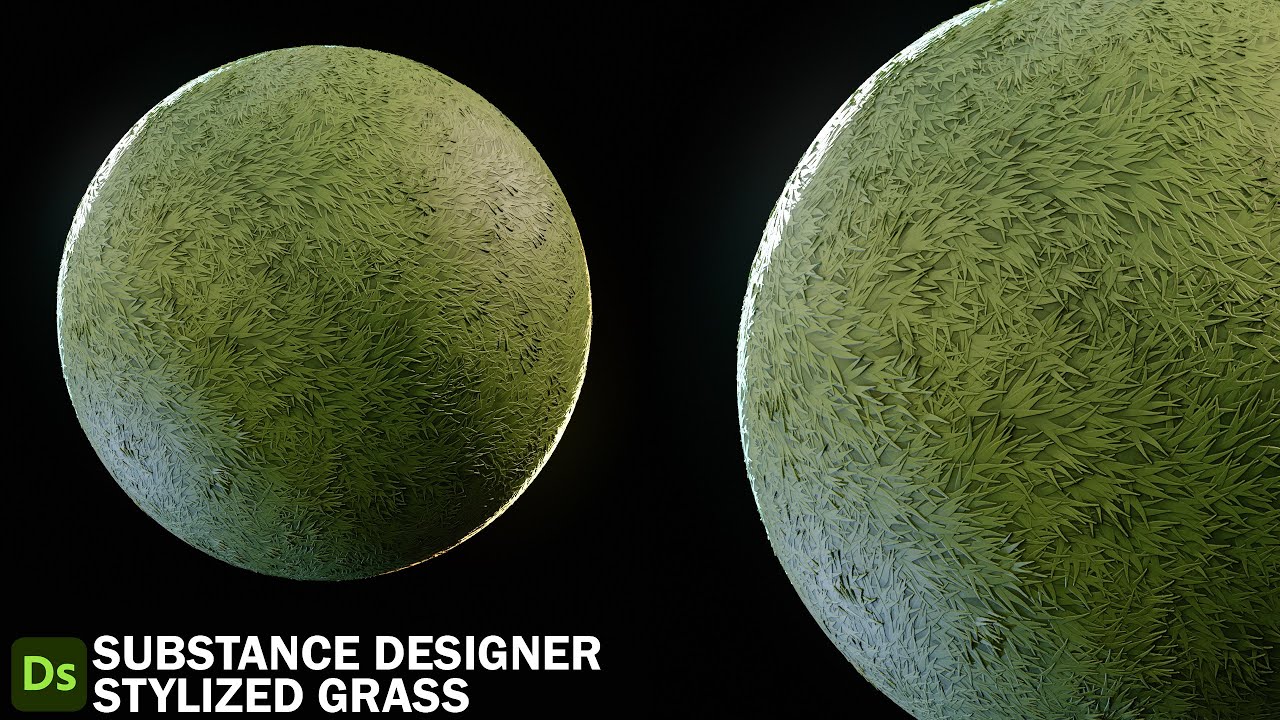 Stylized Grass - Substance 3D Designer