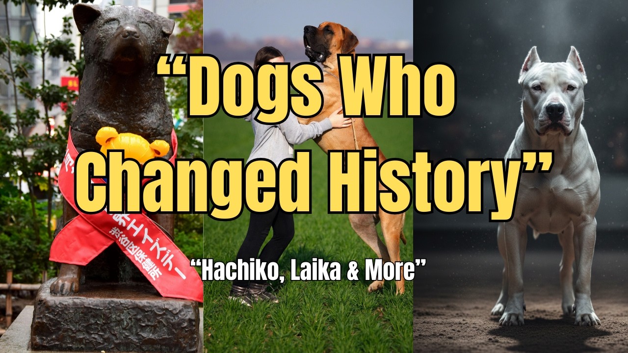10 Dogs Who Actually Changed History 🐕 (Hachiko, Laika & More)