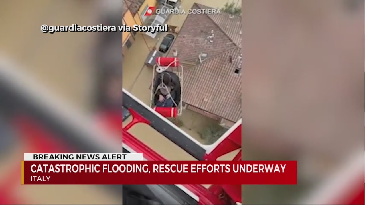 Rescue operations underway in Italy