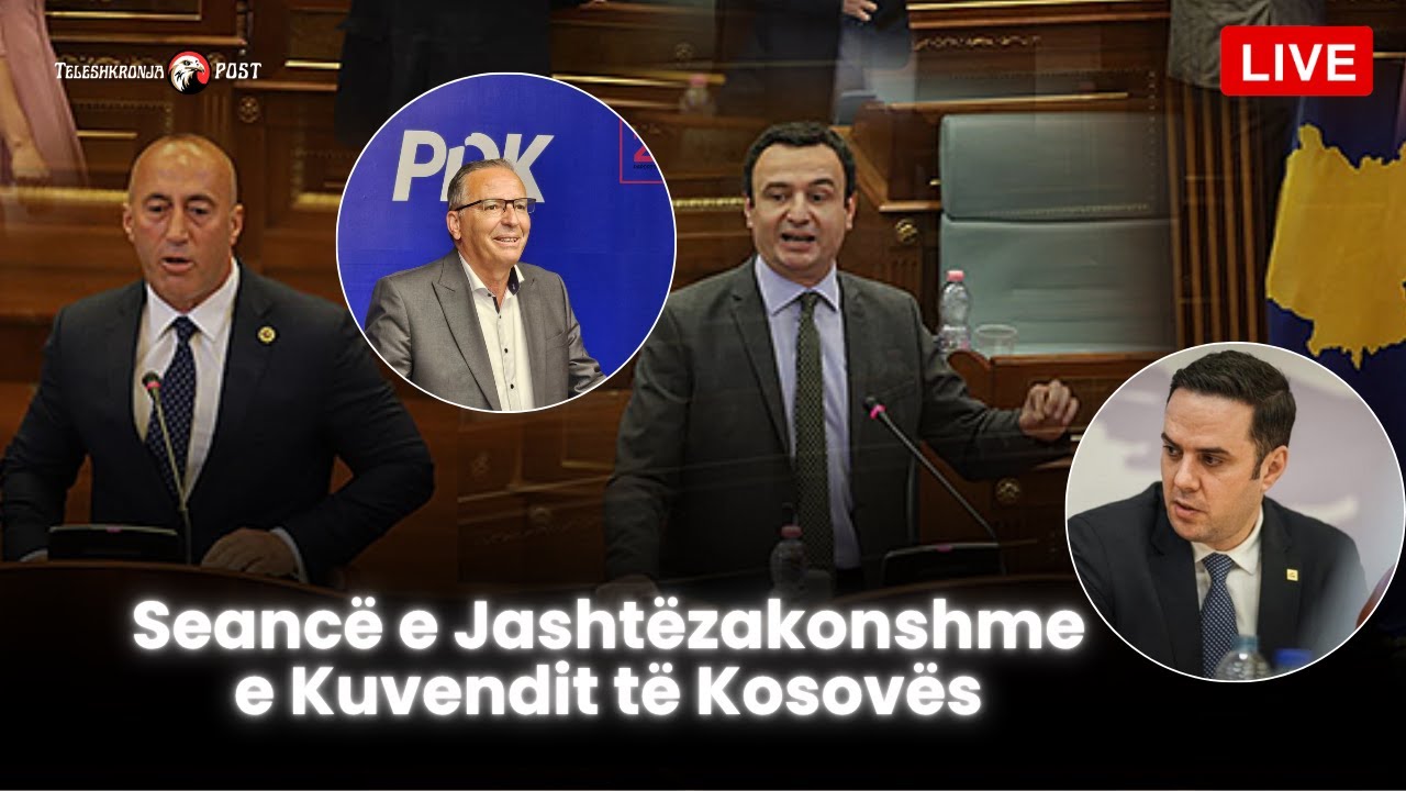 Seanc&euml; e Jasht&euml;zakonshme e Kuvendit t&euml; Kosov&euml;s, kalon rezoluta p&euml;r luft&euml;n e U&Ccedil;K