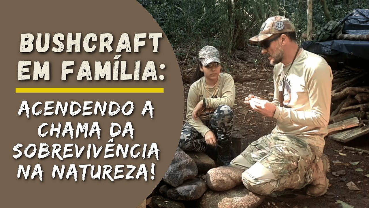 Aventura Pai e Filha: Acendendo a Chama da Sobrevivência na Natureza! 🔥🌿