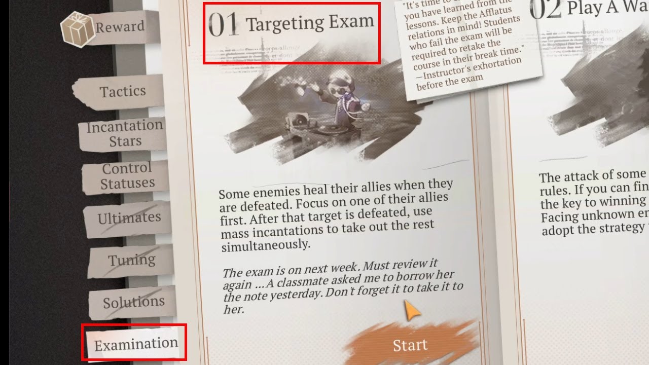 Reverse 1999 Examination 01 Targeting Exam Tutorial