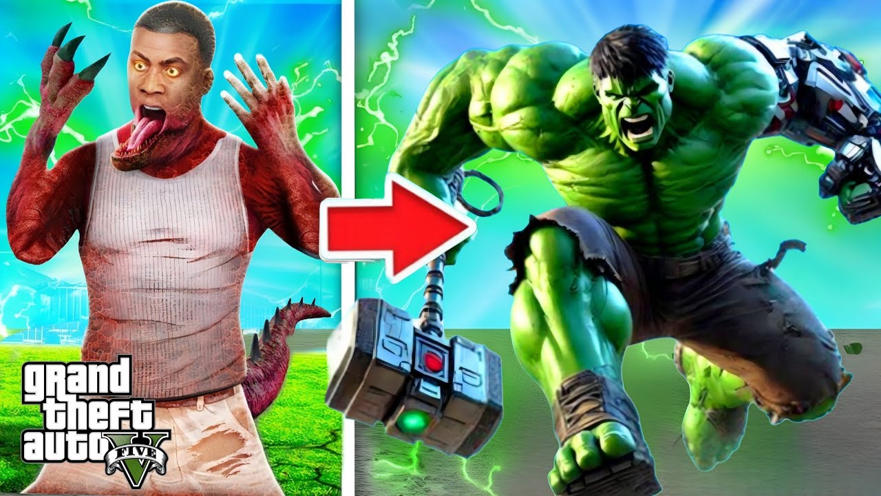 FRANKLIN পরিণত হলো HULK এ  কেনো? in GTA5