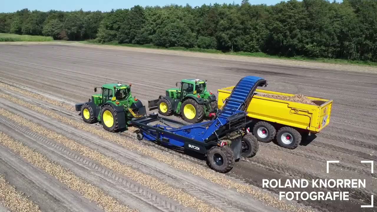 Uien laden Daling Smilde |John Deere 6920|John Deere 7430|Sutech|VGM|