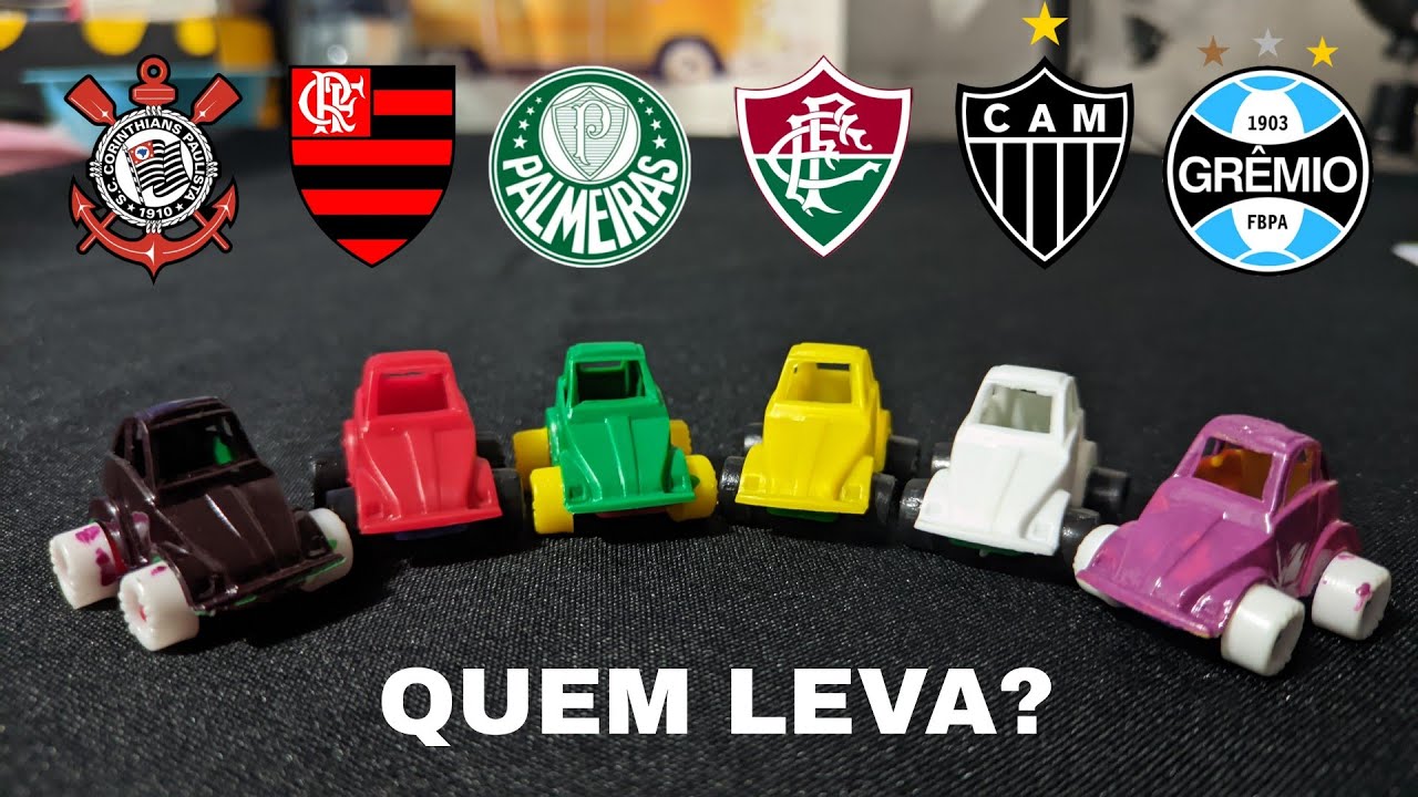 ASMR CORRIDA DOS SONS com TIMES BRASILEIROS | Quem será o campeão?