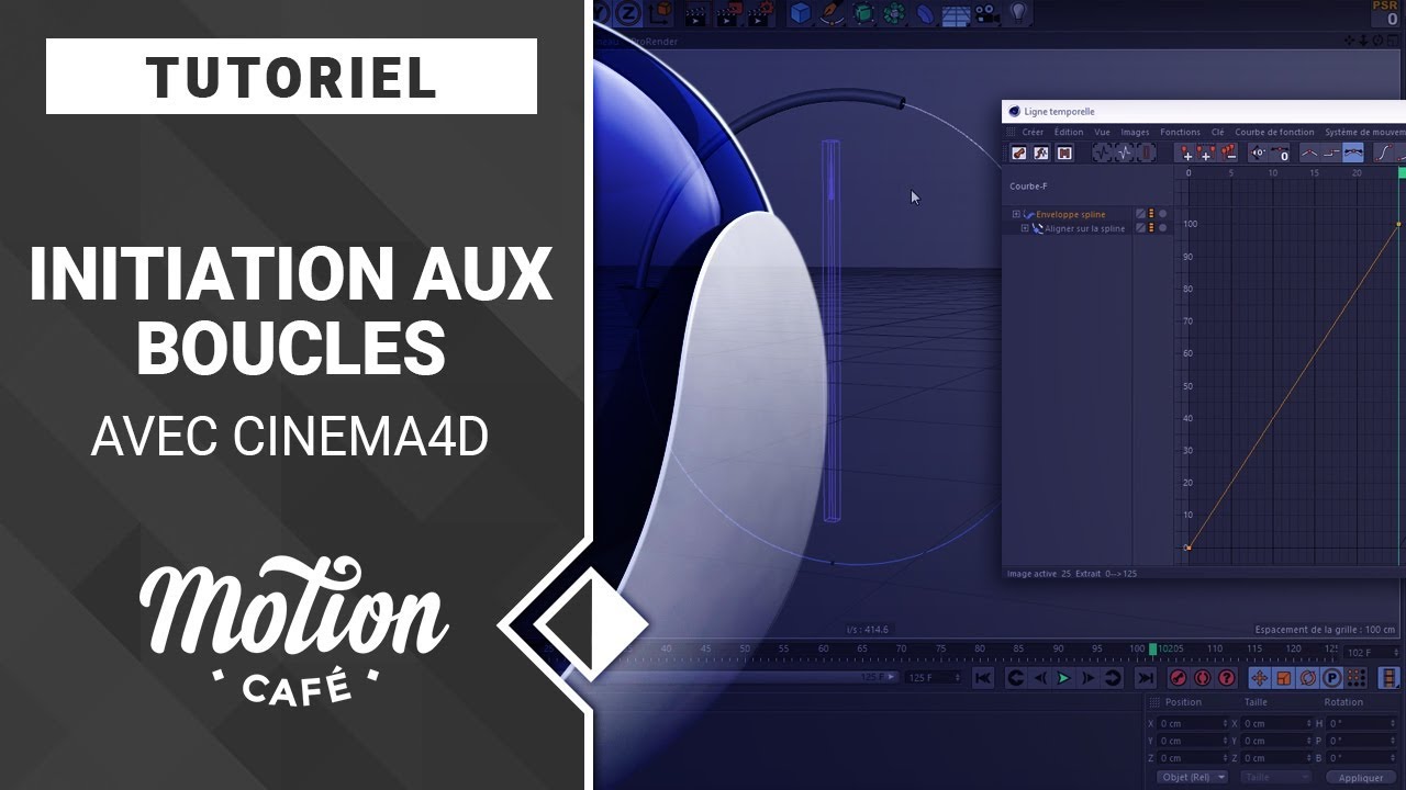 [TUTO] Boucler ses Animations sur Cinema 4D (Débutant)