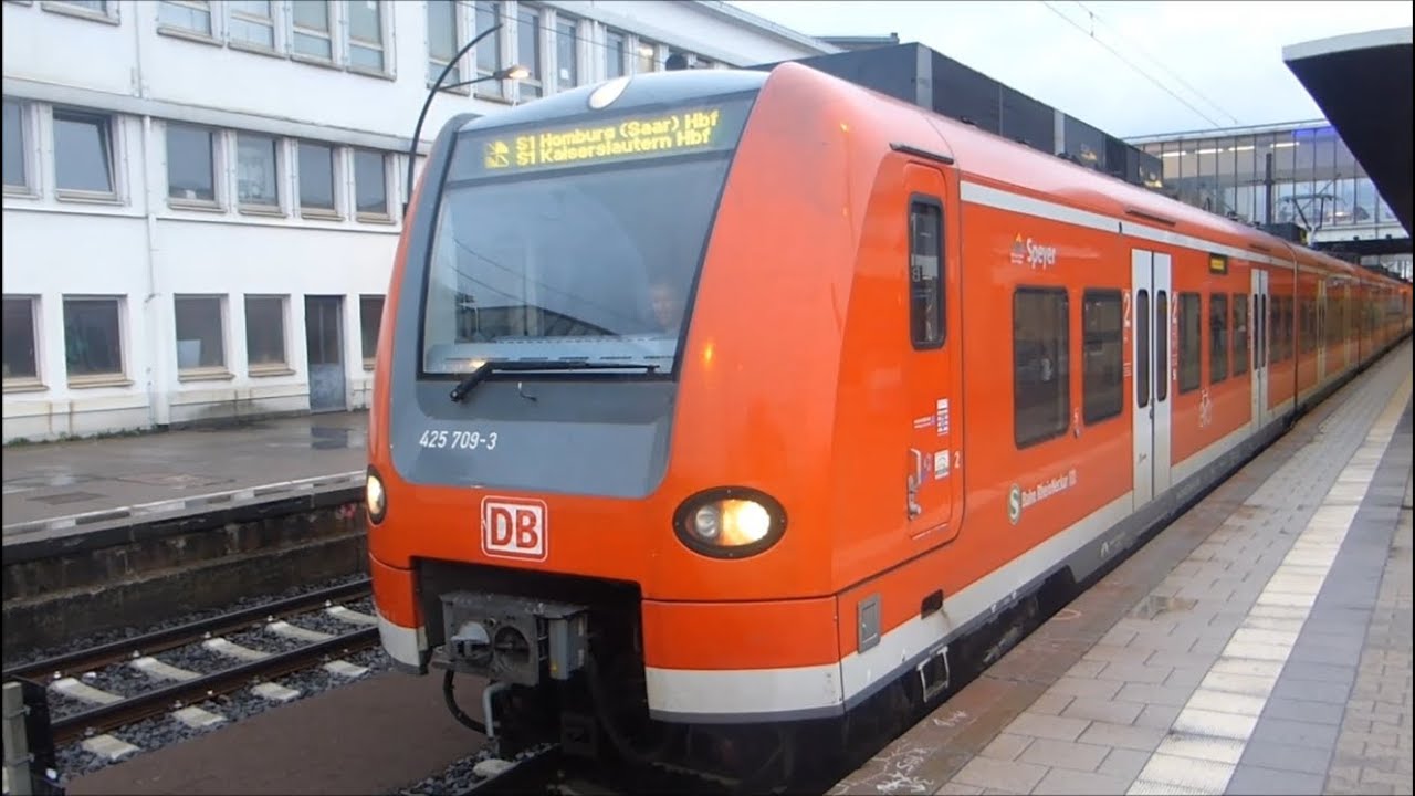 S-Bahn RheinNeckar - ET 425 Züge in Heidelberg Hbf [HD]