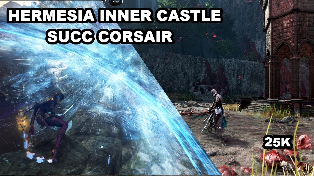 BDO ~ Succ Corsair ~ Hermesia Inner Castle ~ 25.6k ( Yellow ls + agris)