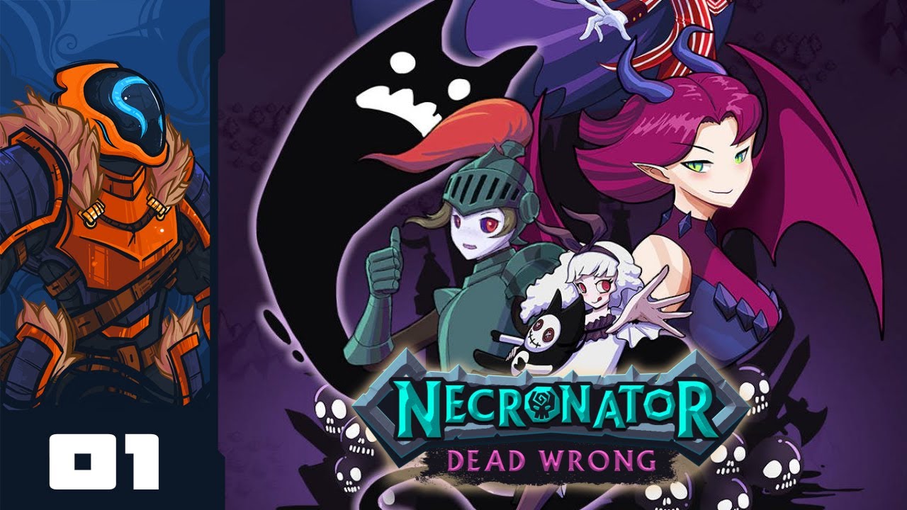 Let's Play Necronator: Dead Wrong - PC Gameplay Part 1 - I Will Crush You With Beefy Skeletons!