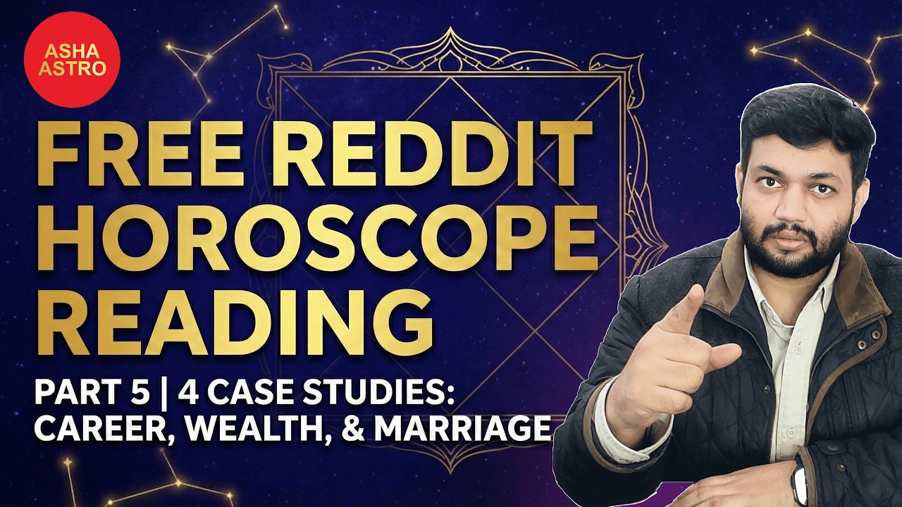 Free Reddit Horoscope Reading #5 | Four Case Studies | Career, Foreign Spouse & Job Loss Predictions