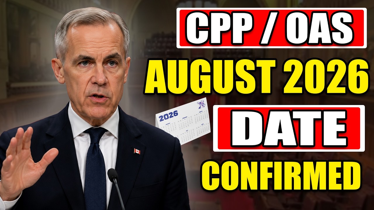 August 2026 Deposit Alert OAS, GIS & CPP Payment Dates Confirmed