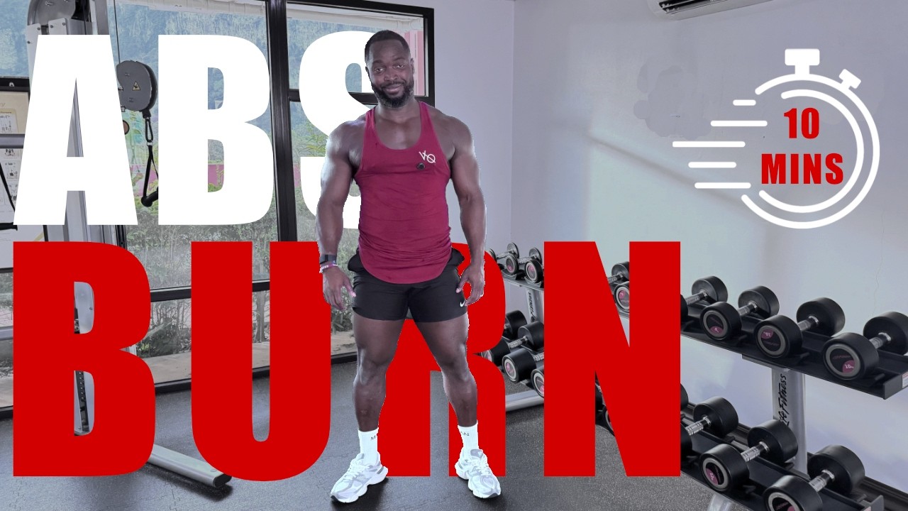 10-Minute Core & Abs Workout (Slow Controlled Burn | No Equipment)