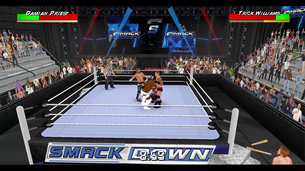 four way orton vs trick vs zayn vs priest