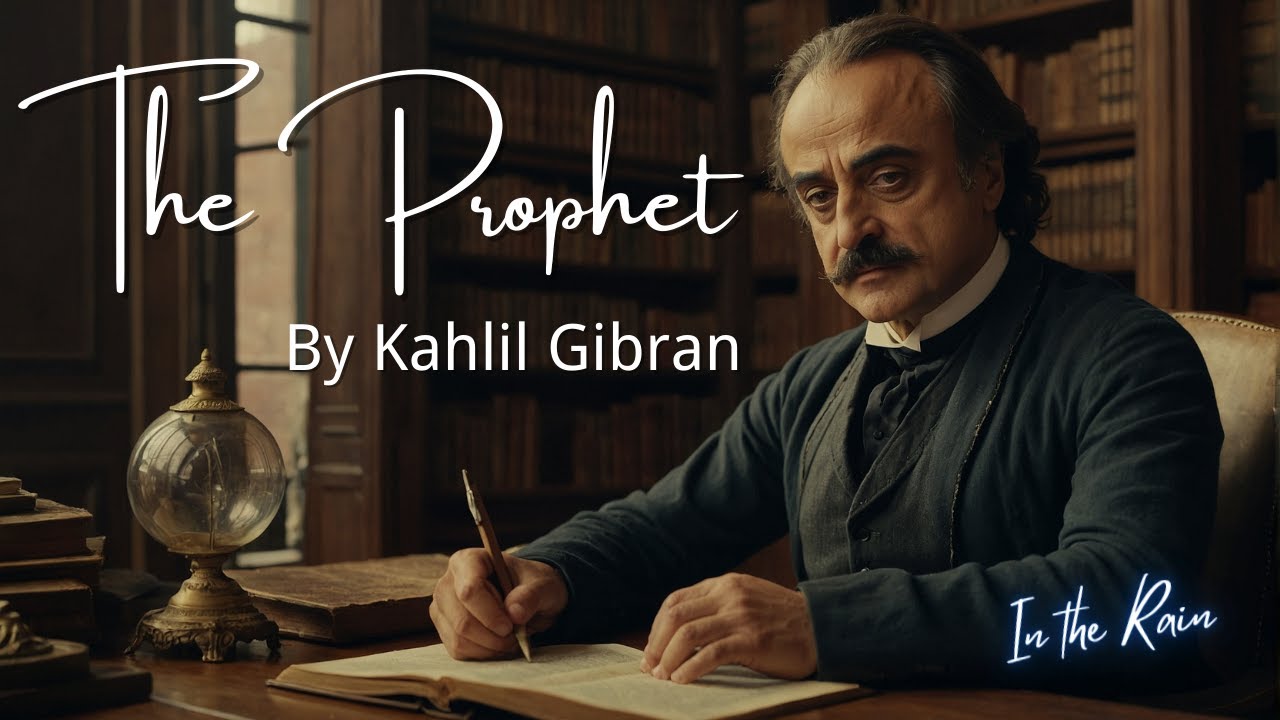 The Prophet By Kahlil Gibran Audiobook Complete Bedtime Sleep Story With Soft Rain