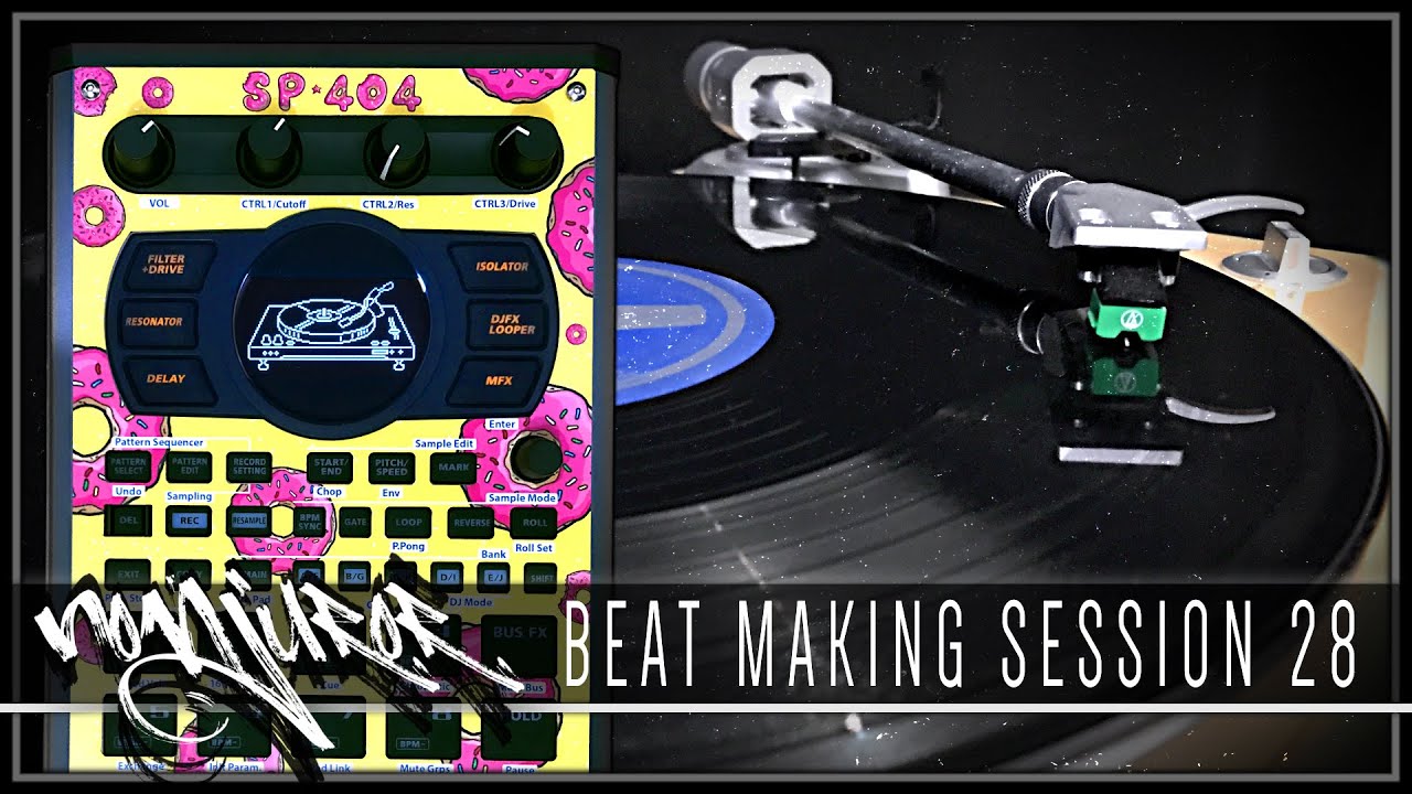 Vinyl → SP-404MKII Sampling Boom Bap | BEAT MAKING SESSION No. 28