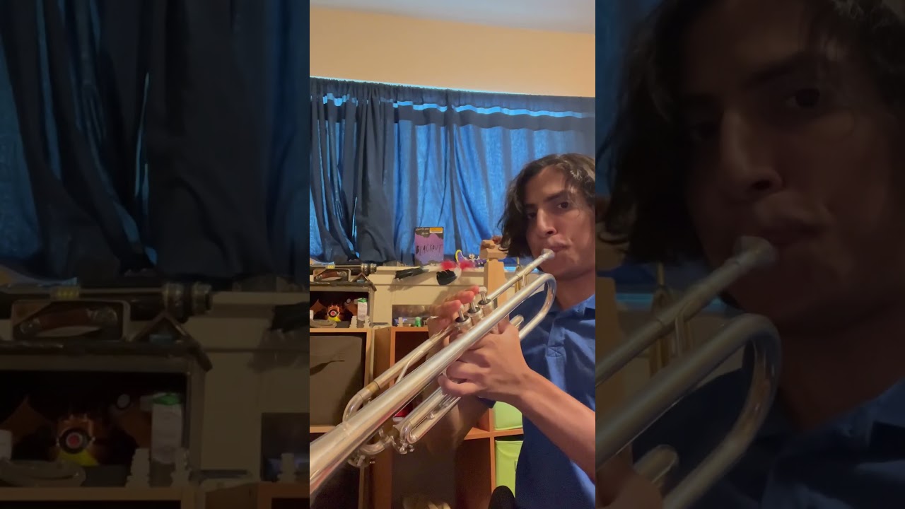 Lip Slur Exercise On Trumpet ( Extreme Upper Register)
