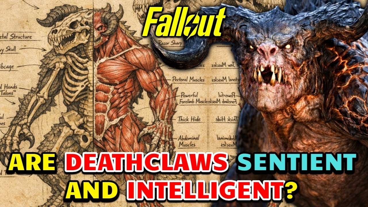 Deathclaws Explained Full Story Behind Their Origin, Evolution, and Horrifying Life-Cycle | Fallout