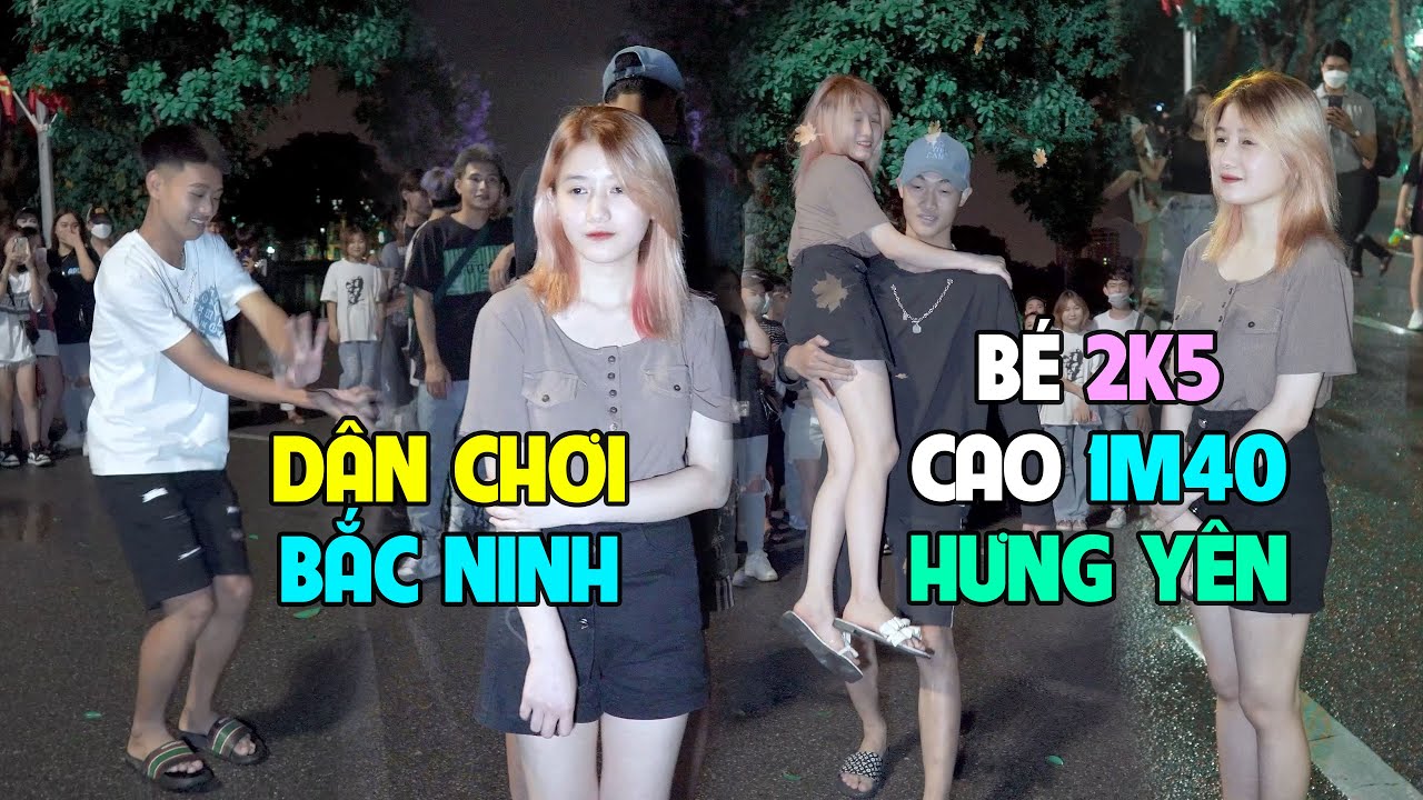 Bé 2k5 hạt tiêu cao 1m40 nửa đêm bắt được Dân Chơi Bắc Ninh em anh Khá múa quạt giữa phố và cái kết