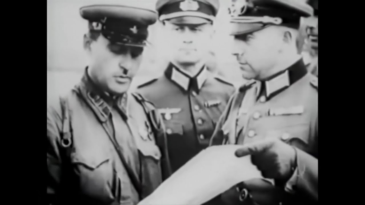 The German - Soviet Military Parade in Brest-Litovsk 1939 [ WWII Documentary ]