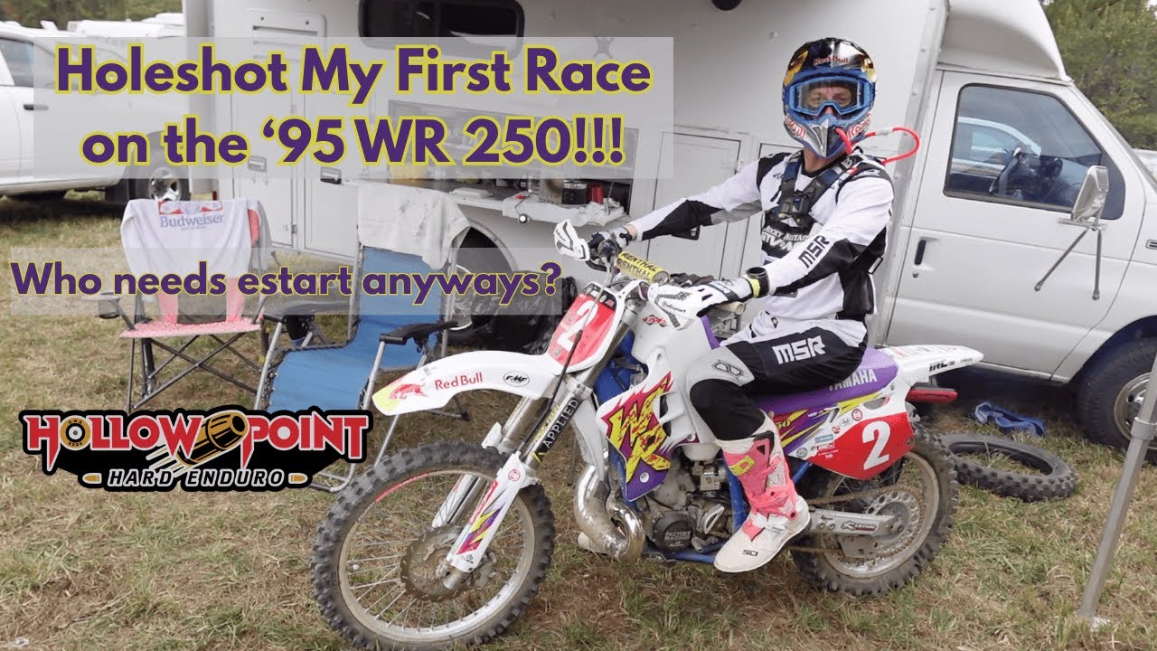 Holeshot on a 30 Year Old Bike