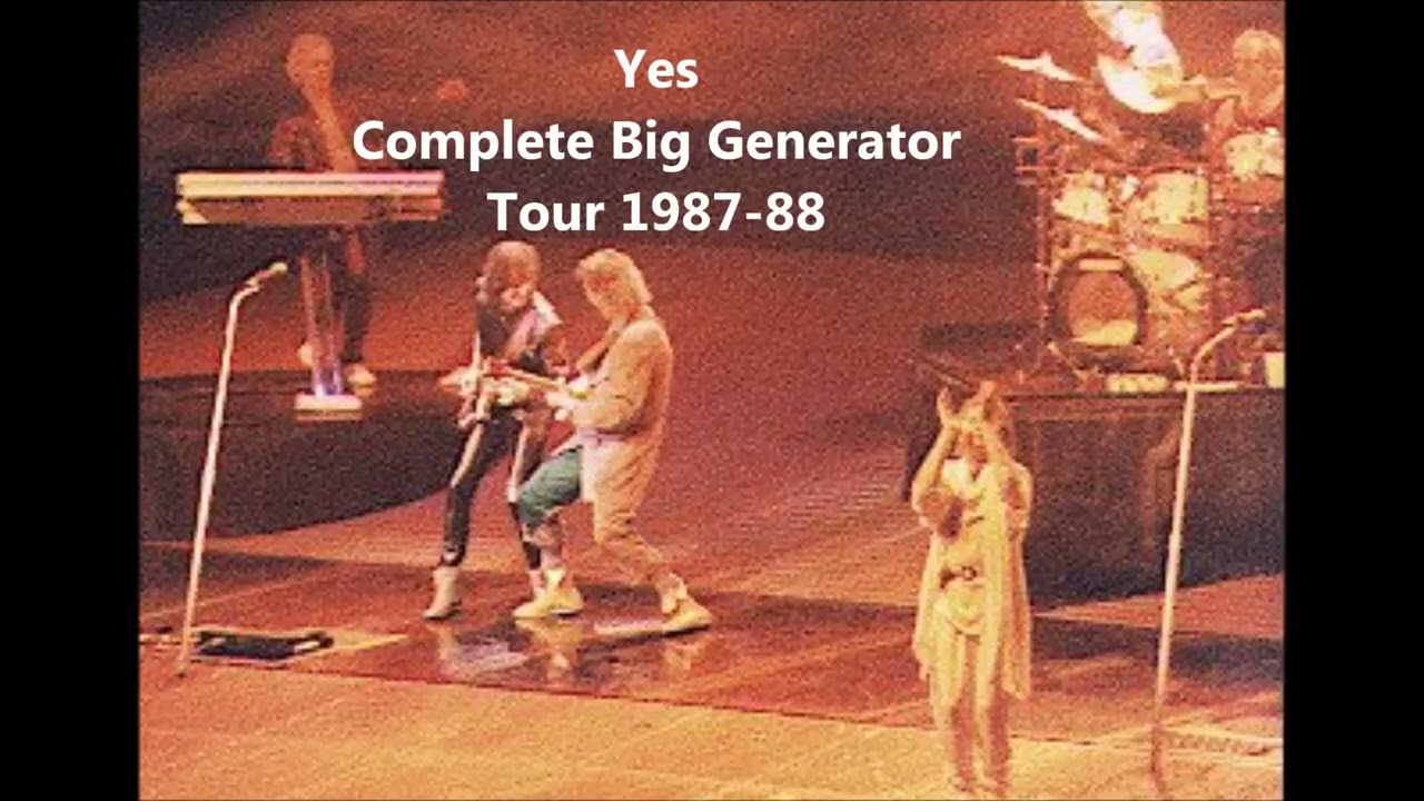 YES - BIG GENERATOR TOUR (Complete) '87-'88