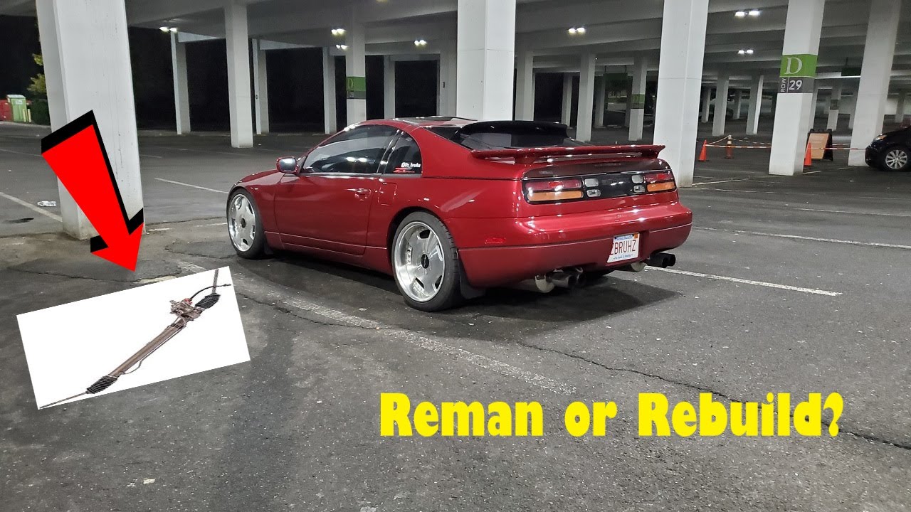 How to Replace & Bleed a Power Steering Rack for a Nissan 300zx in 10 Minutes!