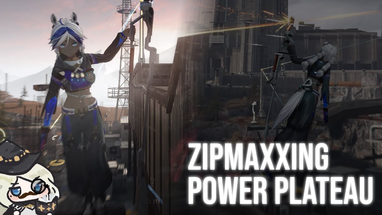 Эндфилд: трюки и маршруты на зиплайне Power Plateau.