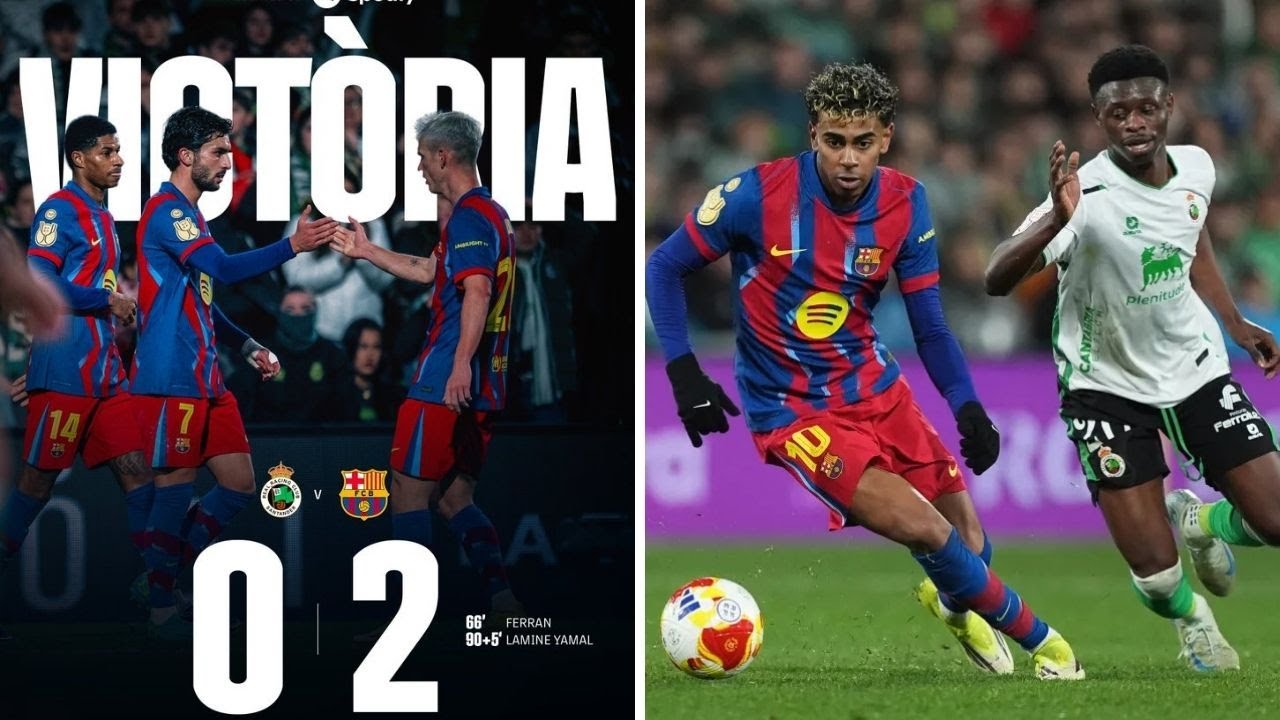 Barça 2-0 ! Analyse complète + clés du match 🔥 | Santander vs Barça – QUALIF