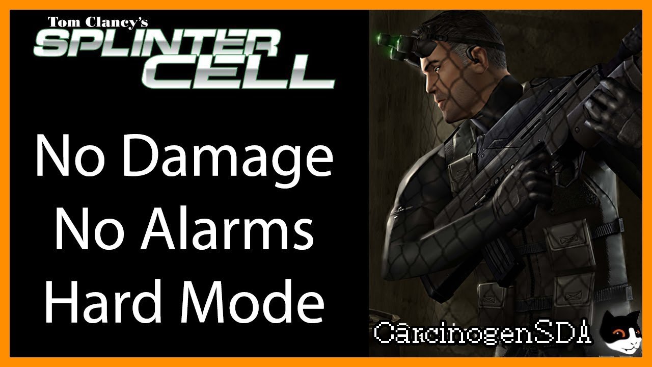 [No Commentary] Tom Clancy's Splinter Cell (PC) - No Damage, No Alarms, Hard Mode