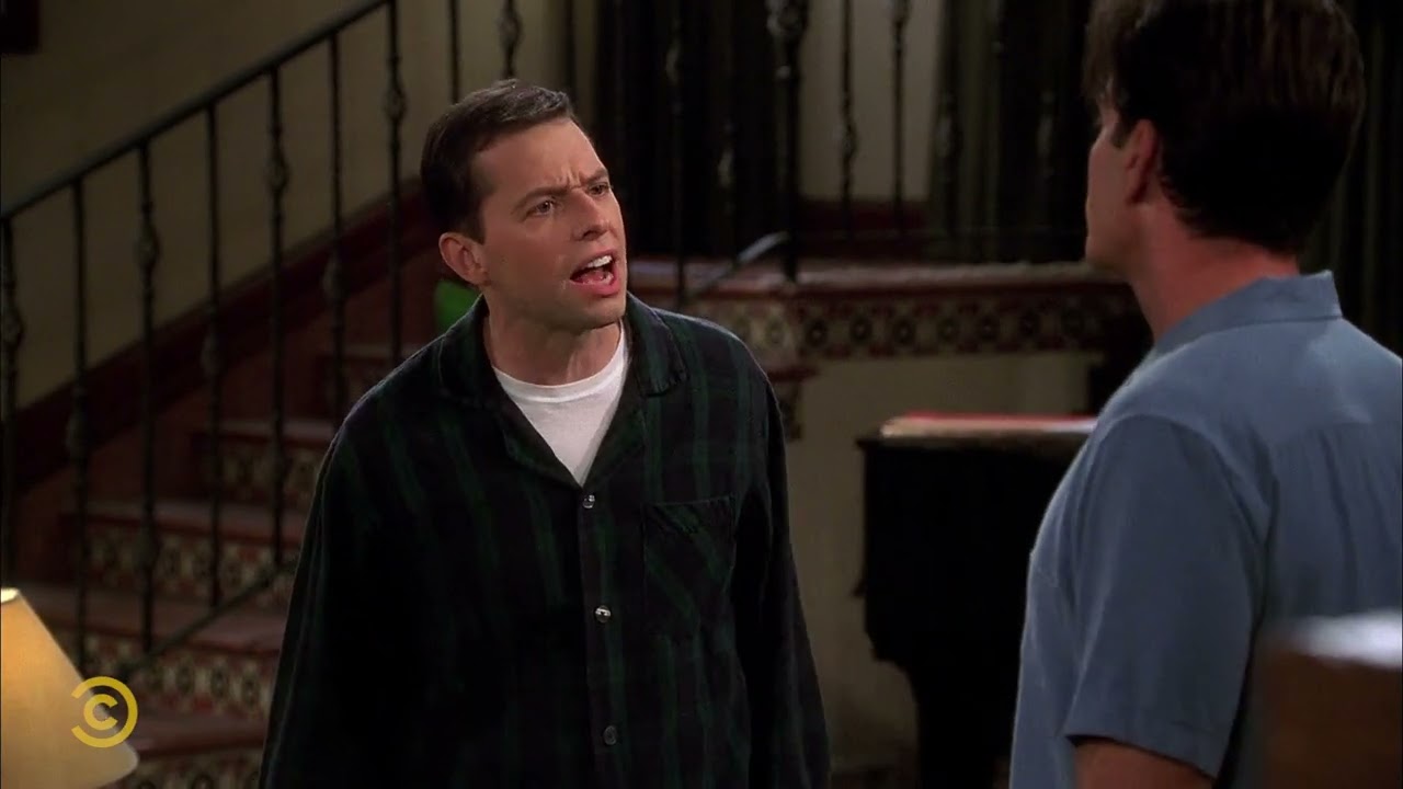 Charlie and Alan have an argument over a bowl 🙄 | Two And A Half Men | Comedy Central Africa