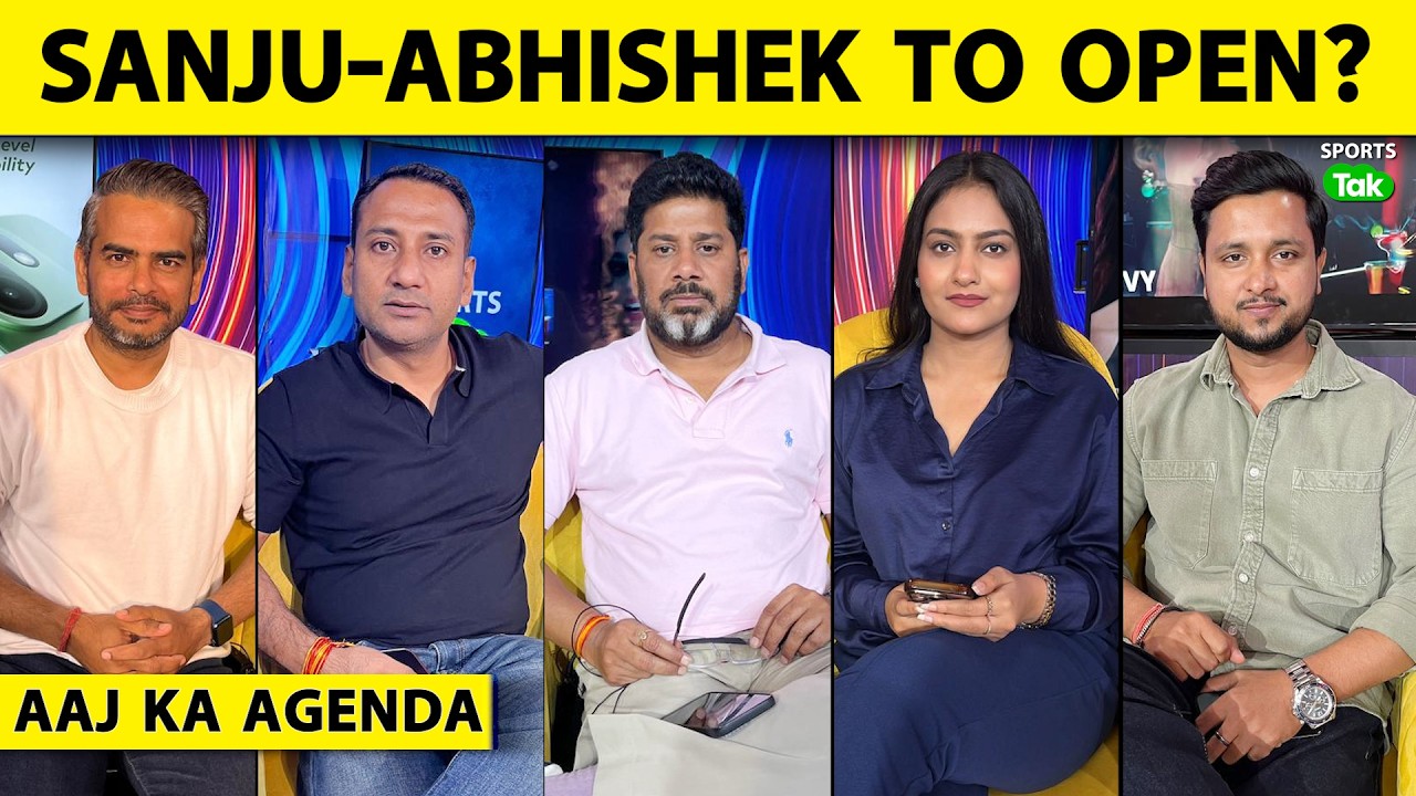 🔴AAJ KA AGENDA: SANJU IN TOH BAHAR KAUN? TILAK-RINKU PAR SUSPENSE? KYA HOGI INDIA KI BEST XI VS ZIM?