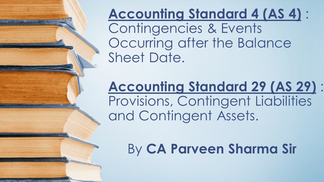 AS 4 and AS 29 by CA Parveen Sharma Sir