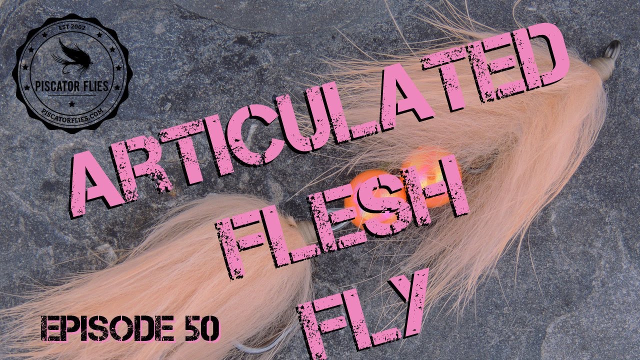 How to tie an Articulated Flesh Fly Pattern for Alaska and BC Steelhead and Salmon